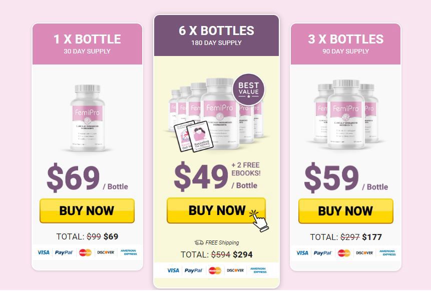 FemiPro 50% Discount offer